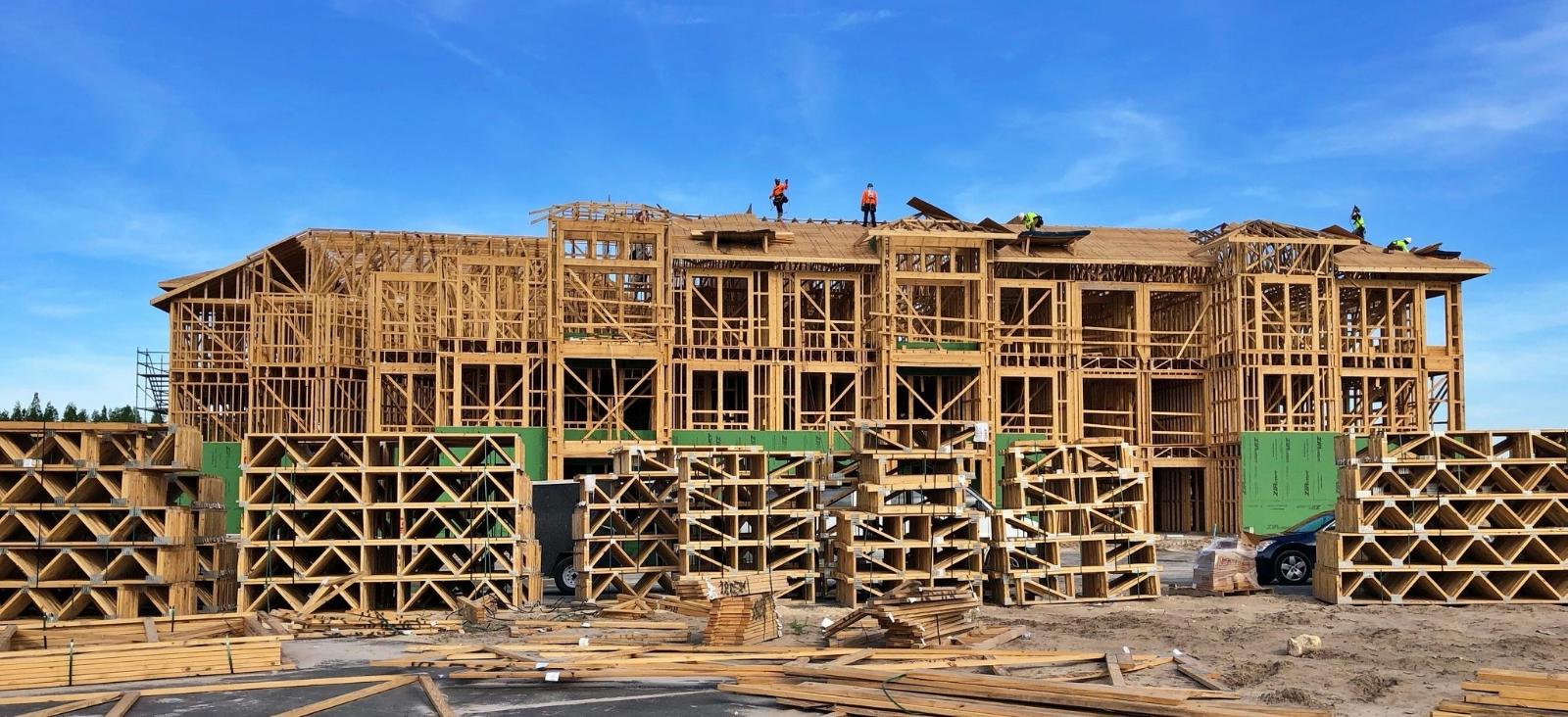 Multi-Family Apartment Complex Structural Wood Framing